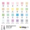 KINGART® PRO Double-Ended Art Alcohol Markers, 24 Pastel Palette Colors with Both Fine & Chisel Tips and Superior Blendability